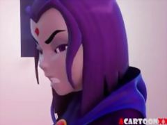 Teen Titans futanari sex and Frozen sex